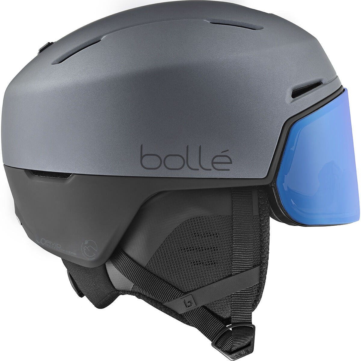 X-FUSION MIPS, Titanium Black matte-Photochromic Blue Cat 1 to 3, hi-res image number null